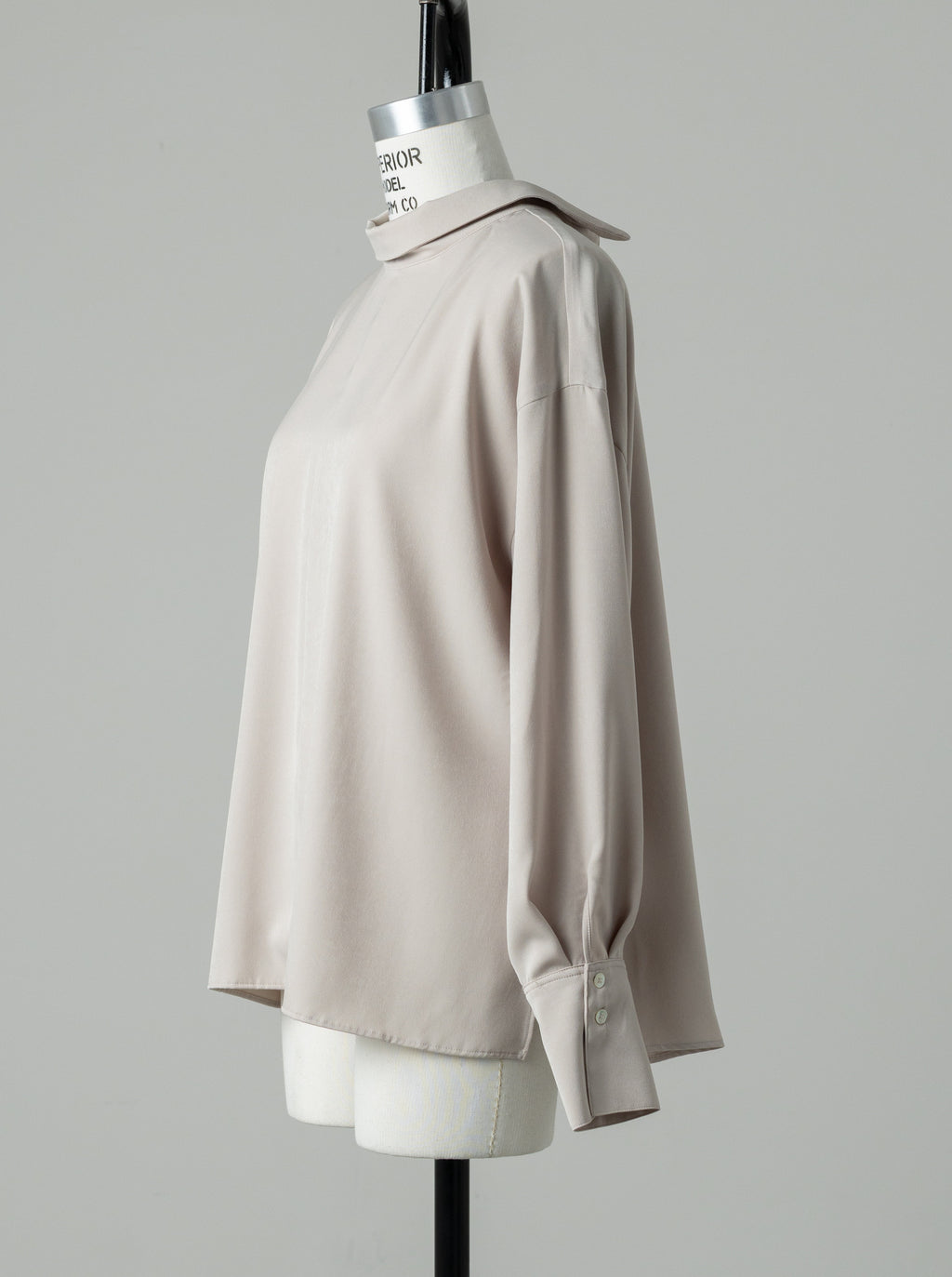 【HANKYU】CHAMELEON SUEDE TOUCH SHIRT