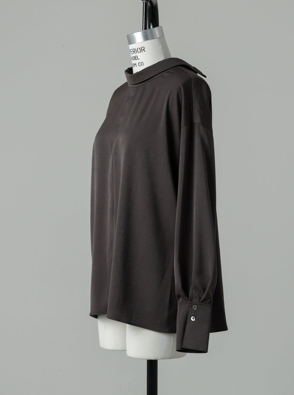 【HANKYU】CHAMELEON SUEDE TOUCH SHIRT
