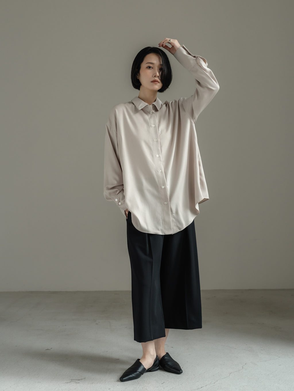 【HANKYU】RELAXED HALF PANTS