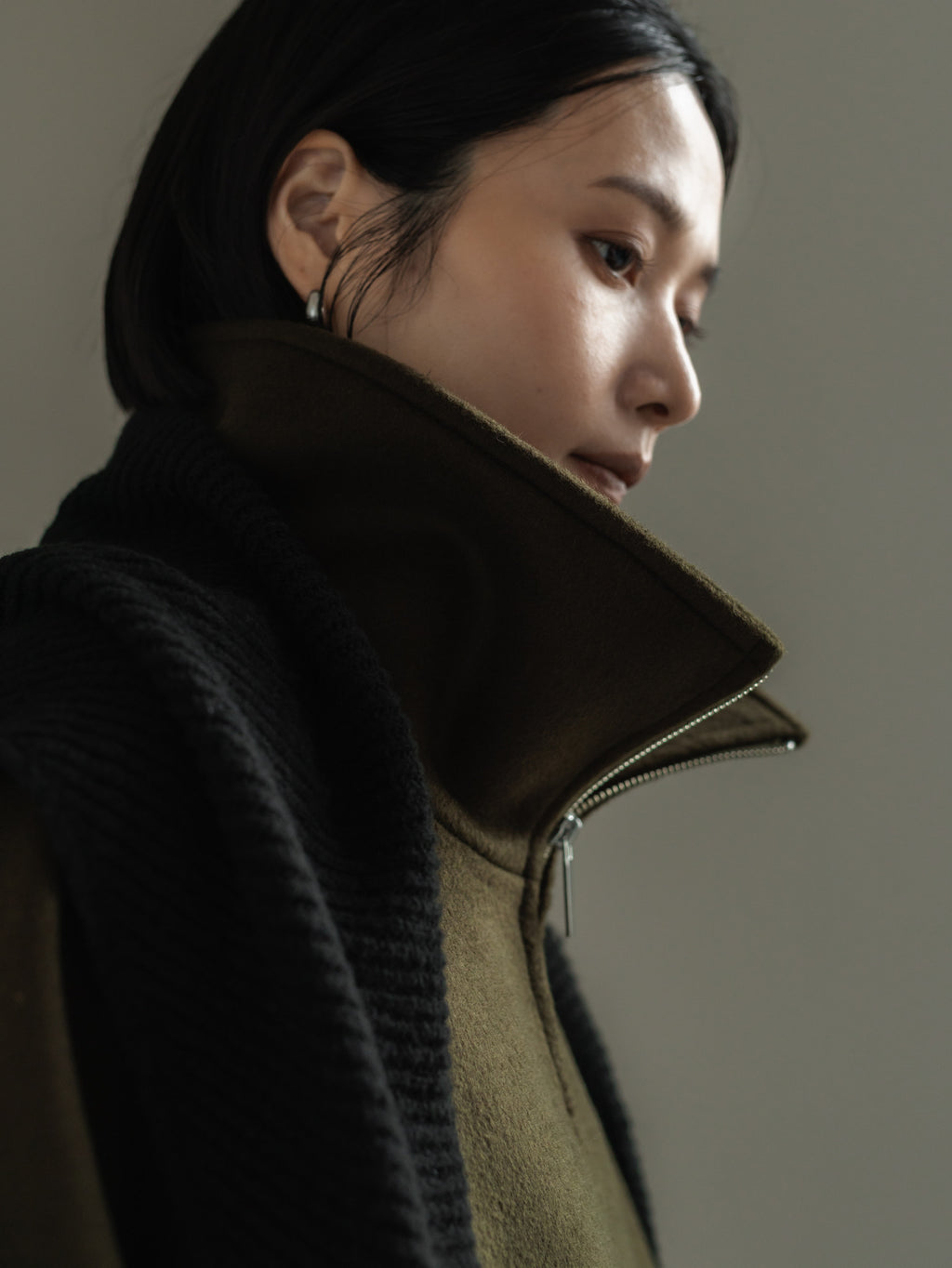 【PRE ORDER】STAND ZIP BLOUSON