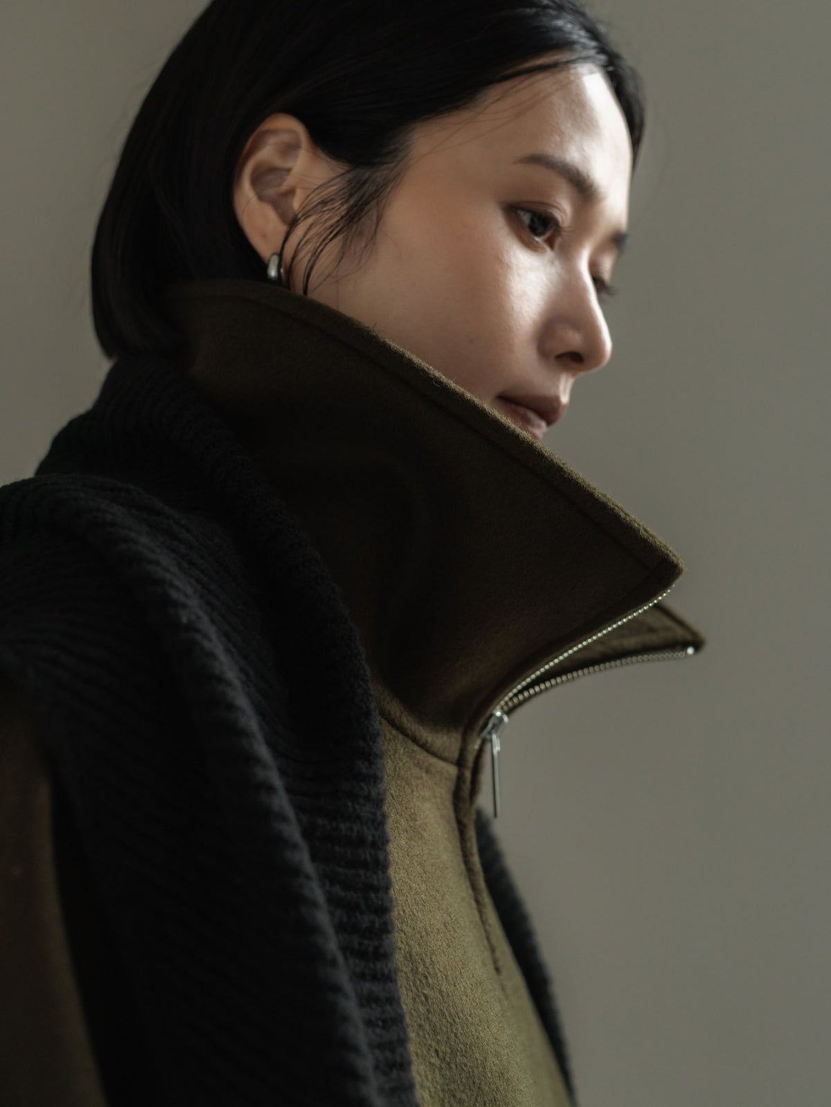 【PRE ORDER】STAND ZIP BLOUSON