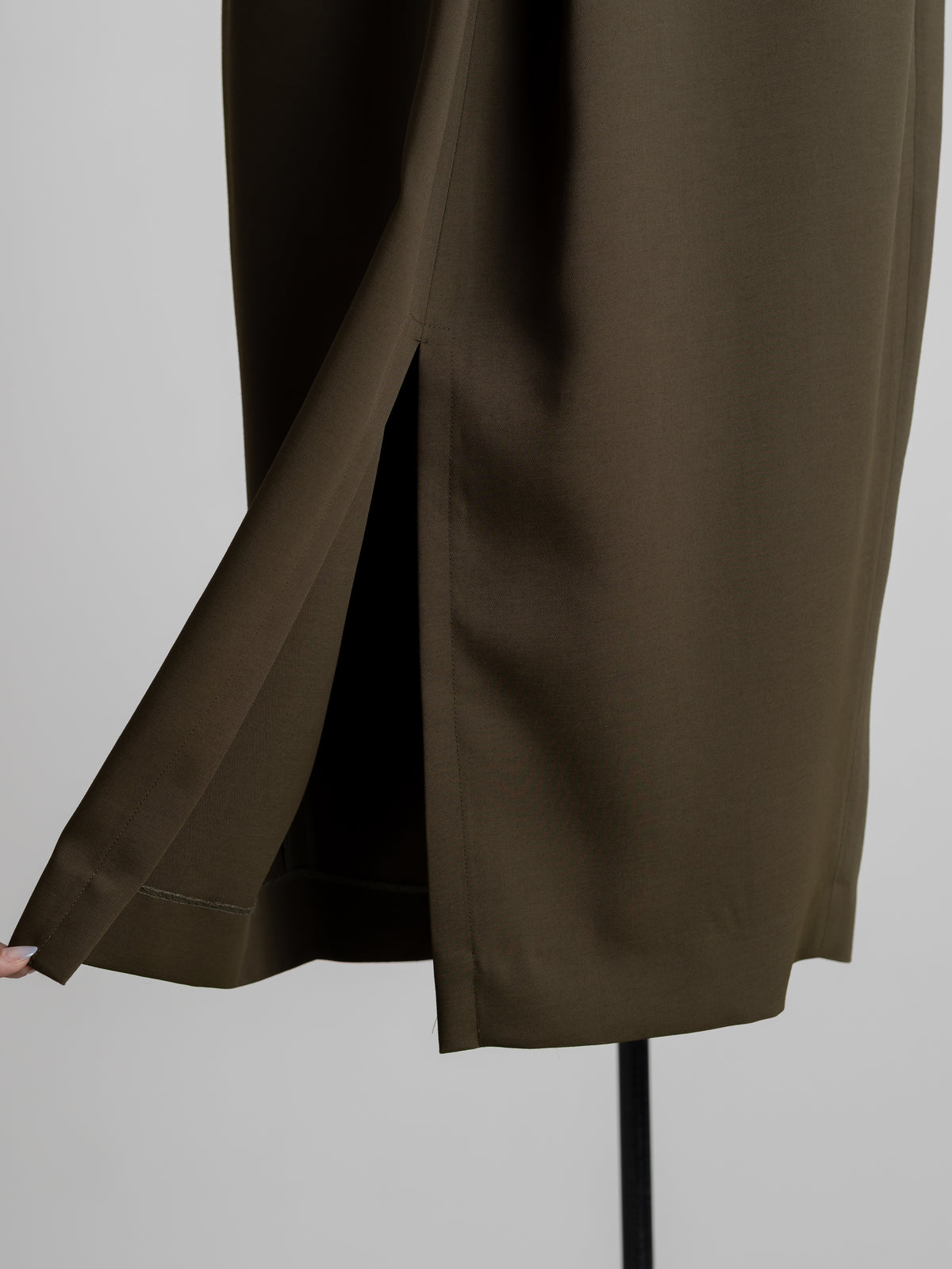 EASY DRAPE SKIRT/Olive