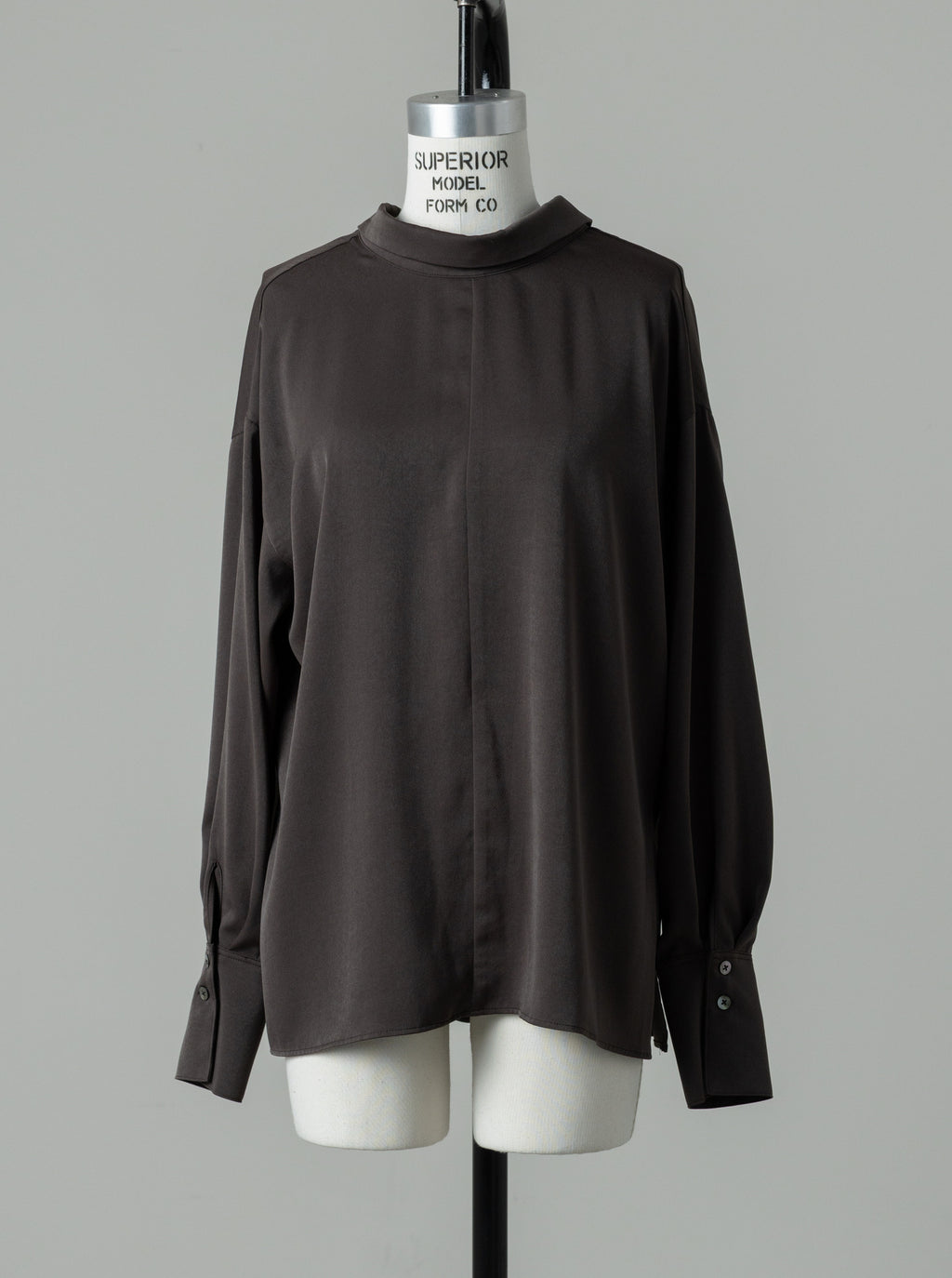 【HANKYU】CHAMELEON SUEDE TOUCH SHIRT