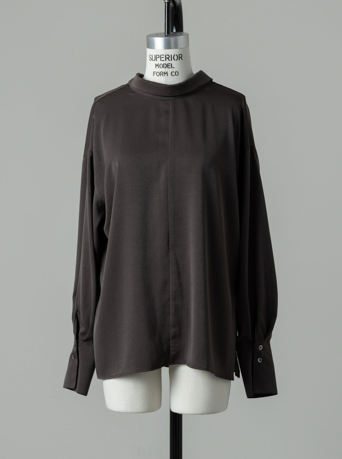【HANKYU】CHAMELEON SUEDE TOUCH SHIRT