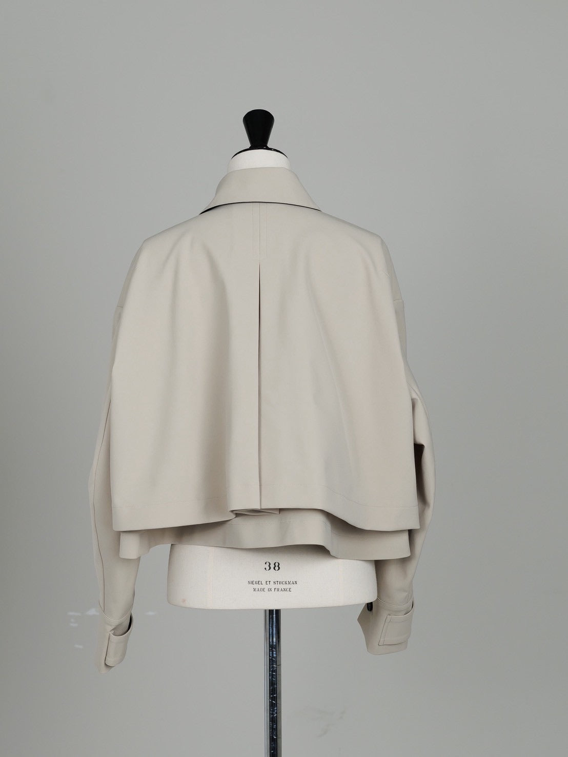 JERSEY LIKE COAT - ショートトレンチコート全3色 - FREY.online