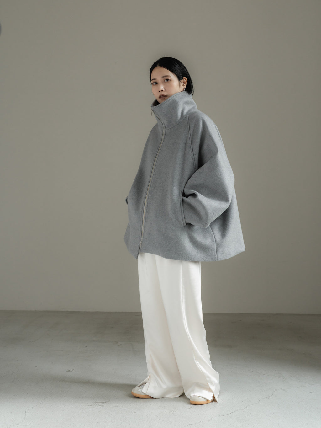 【PRE ORDER】STAND ZIP BLOUSON