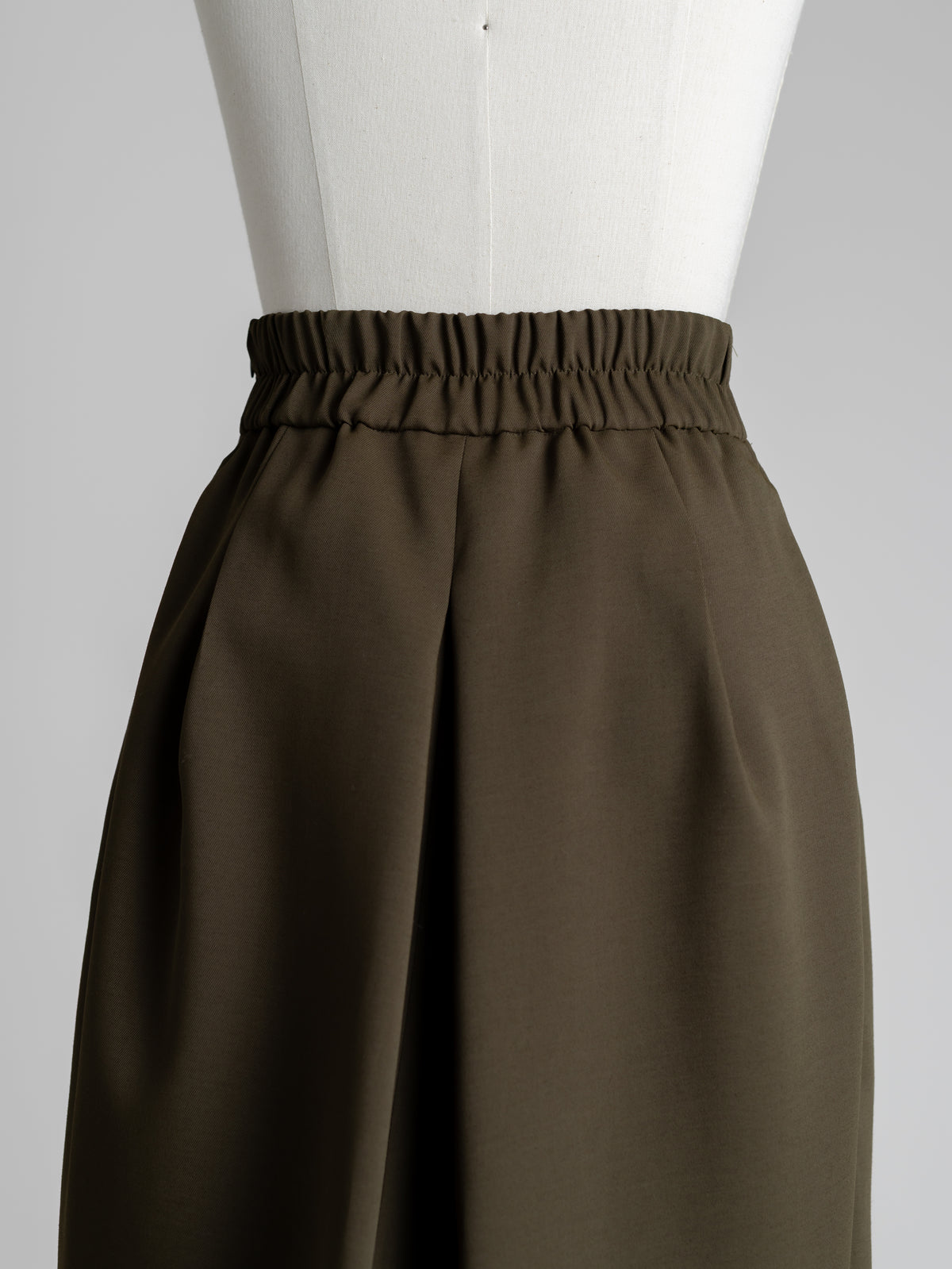 EASY DRAPE SKIRT/Olive