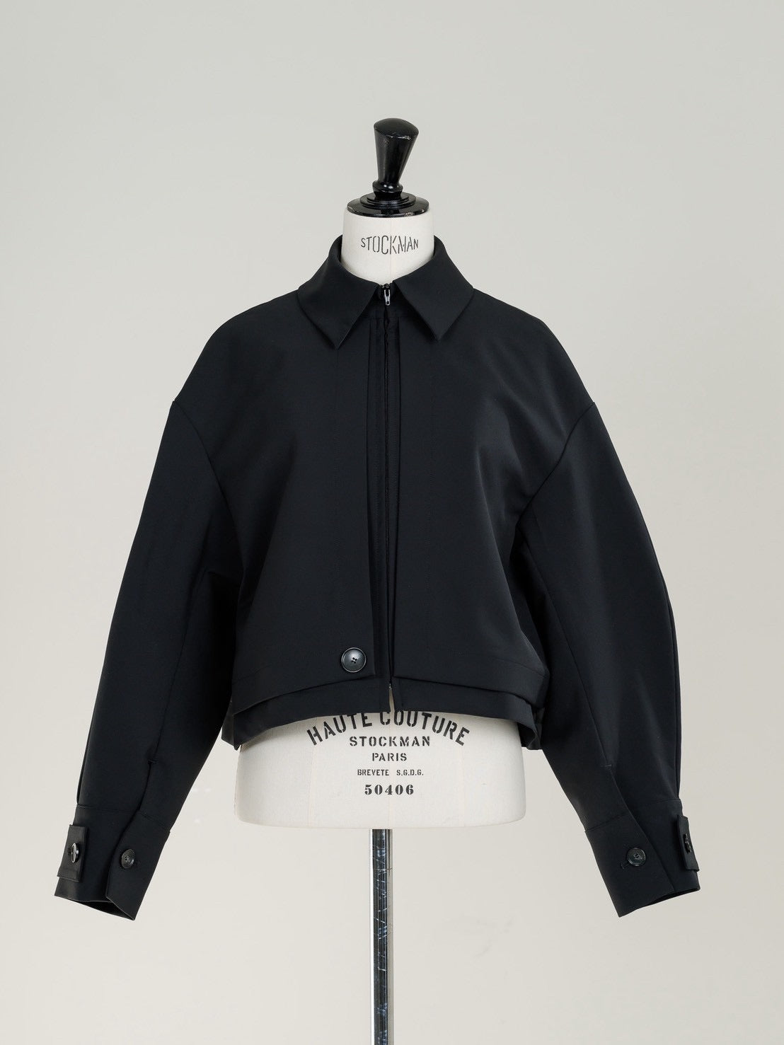 【PRE ORDER】JERSEY LIKE COAT/Black