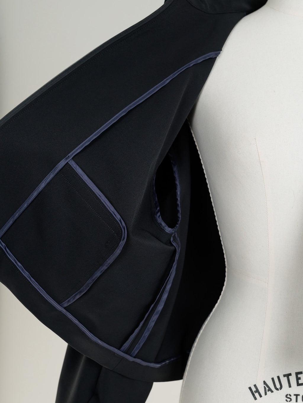 【PRE ORDER】JERSEY LIKE COAT/Black