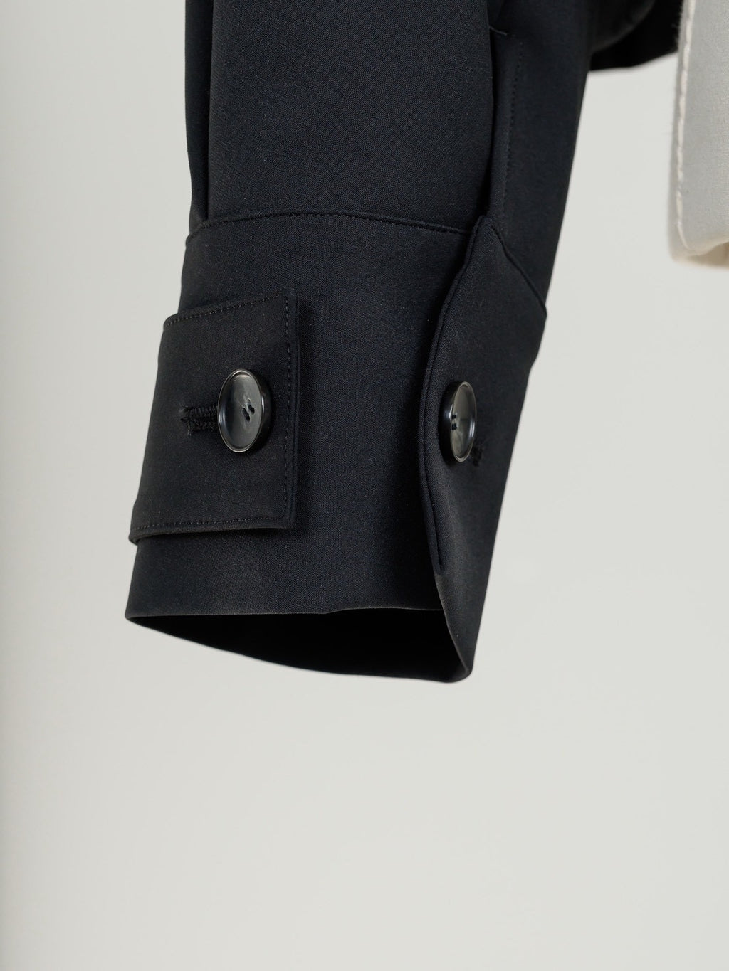 【PRE ORDER】JERSEY LIKE COAT/Black