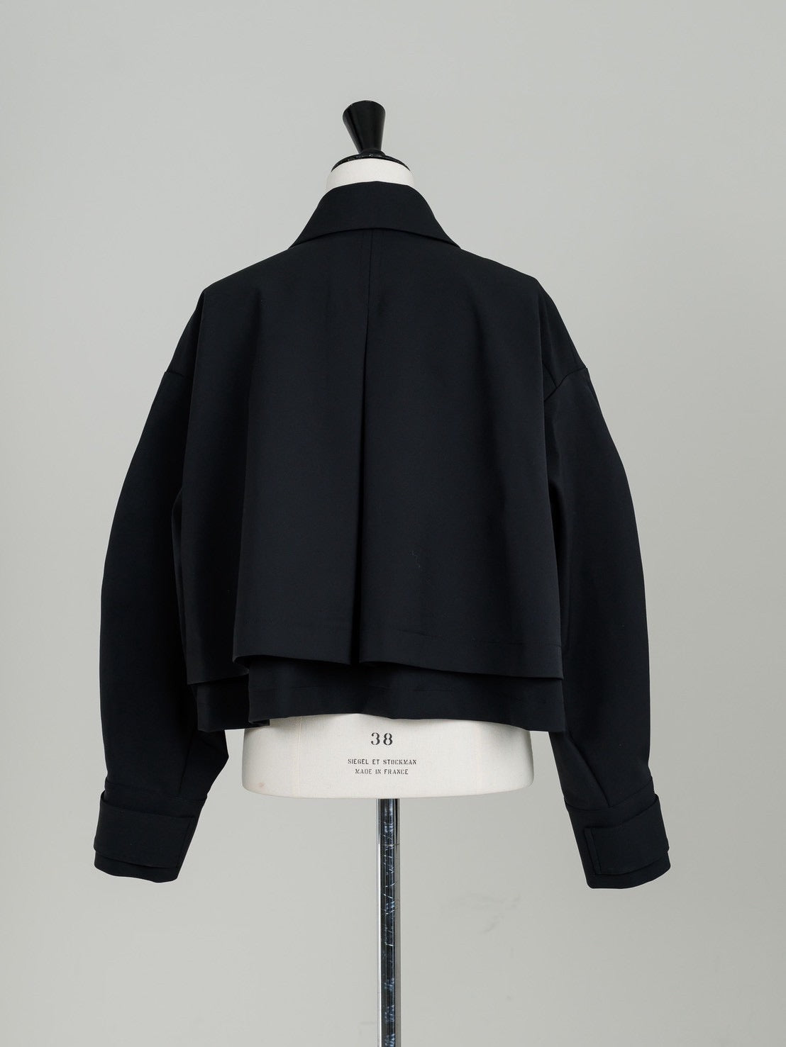【PRE ORDER】JERSEY LIKE COAT/Black