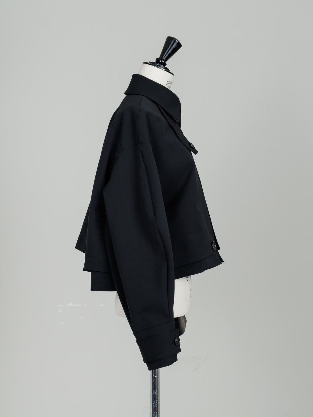 【PRE ORDER】JERSEY LIKE COAT/Black