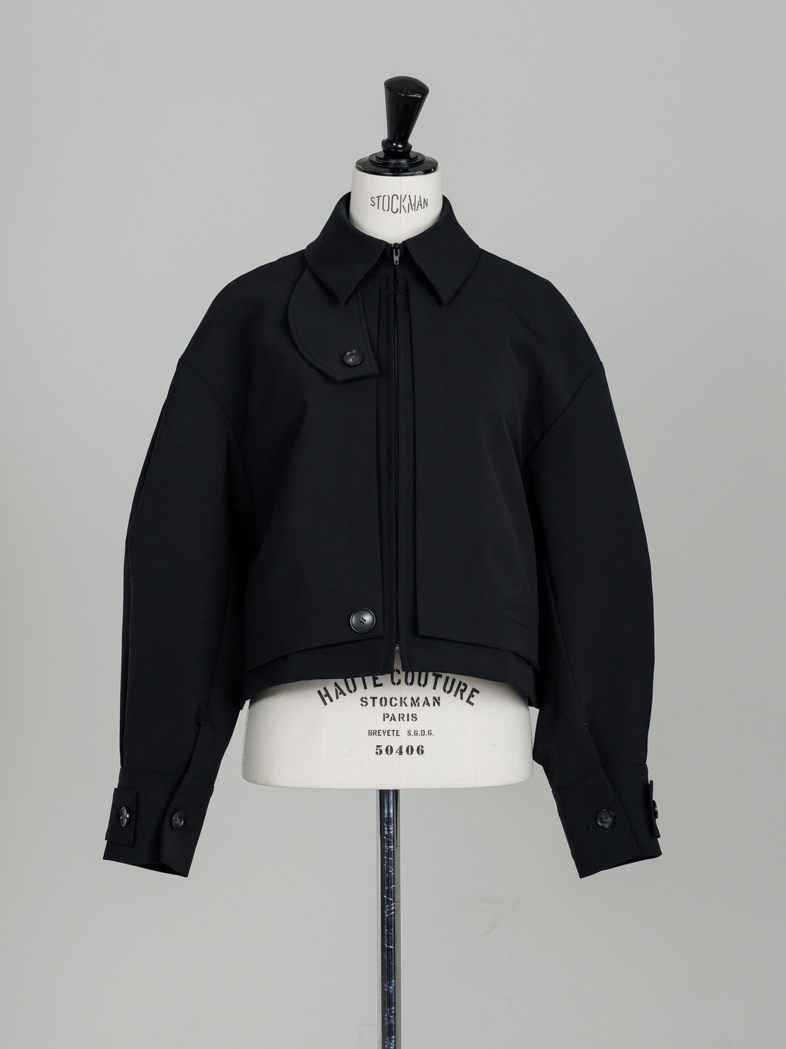 【PRE ORDER】JERSEY LIKE COAT/Black