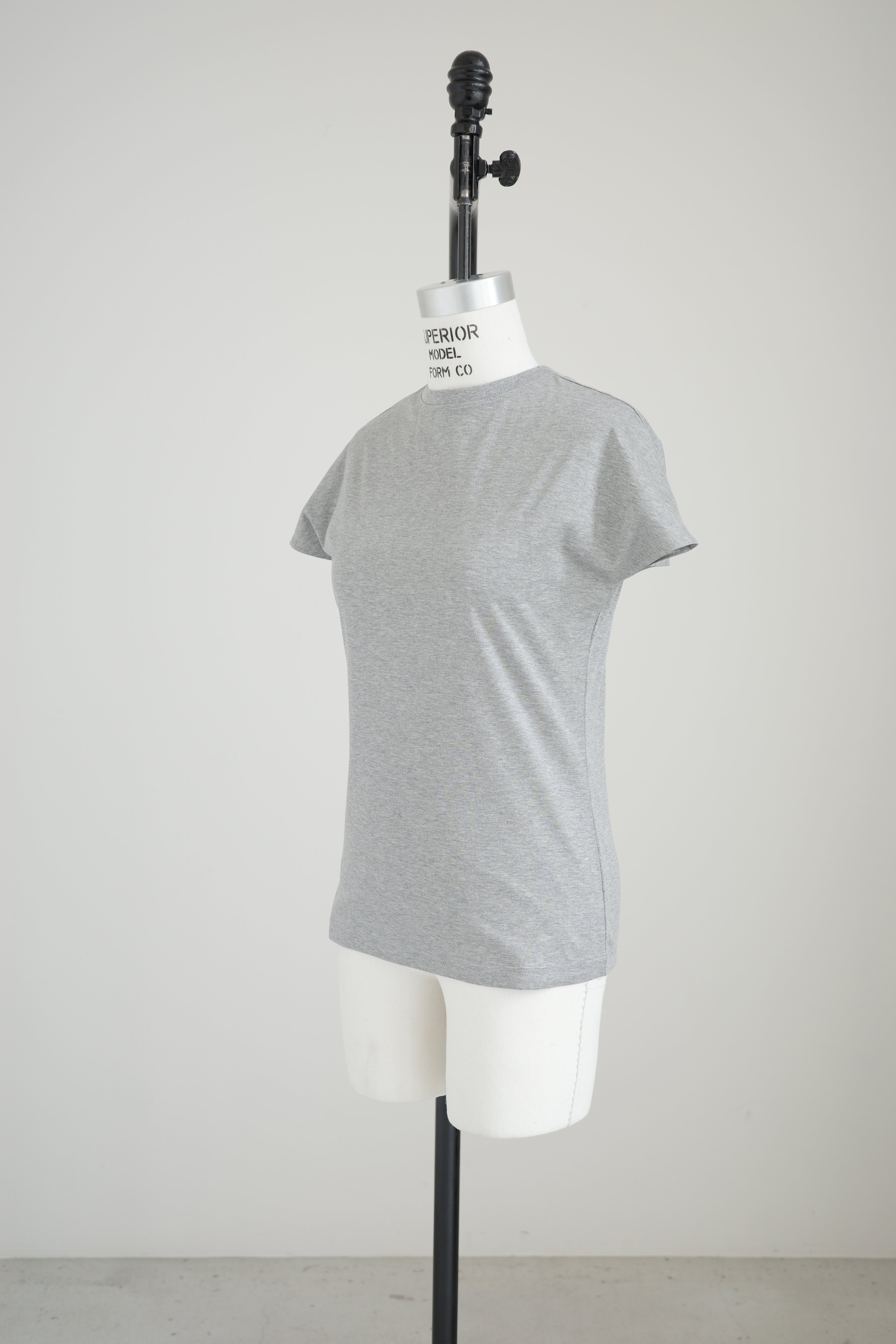 【PRE ORDER】BLOOM FRENCH TEE / Heather Gray
