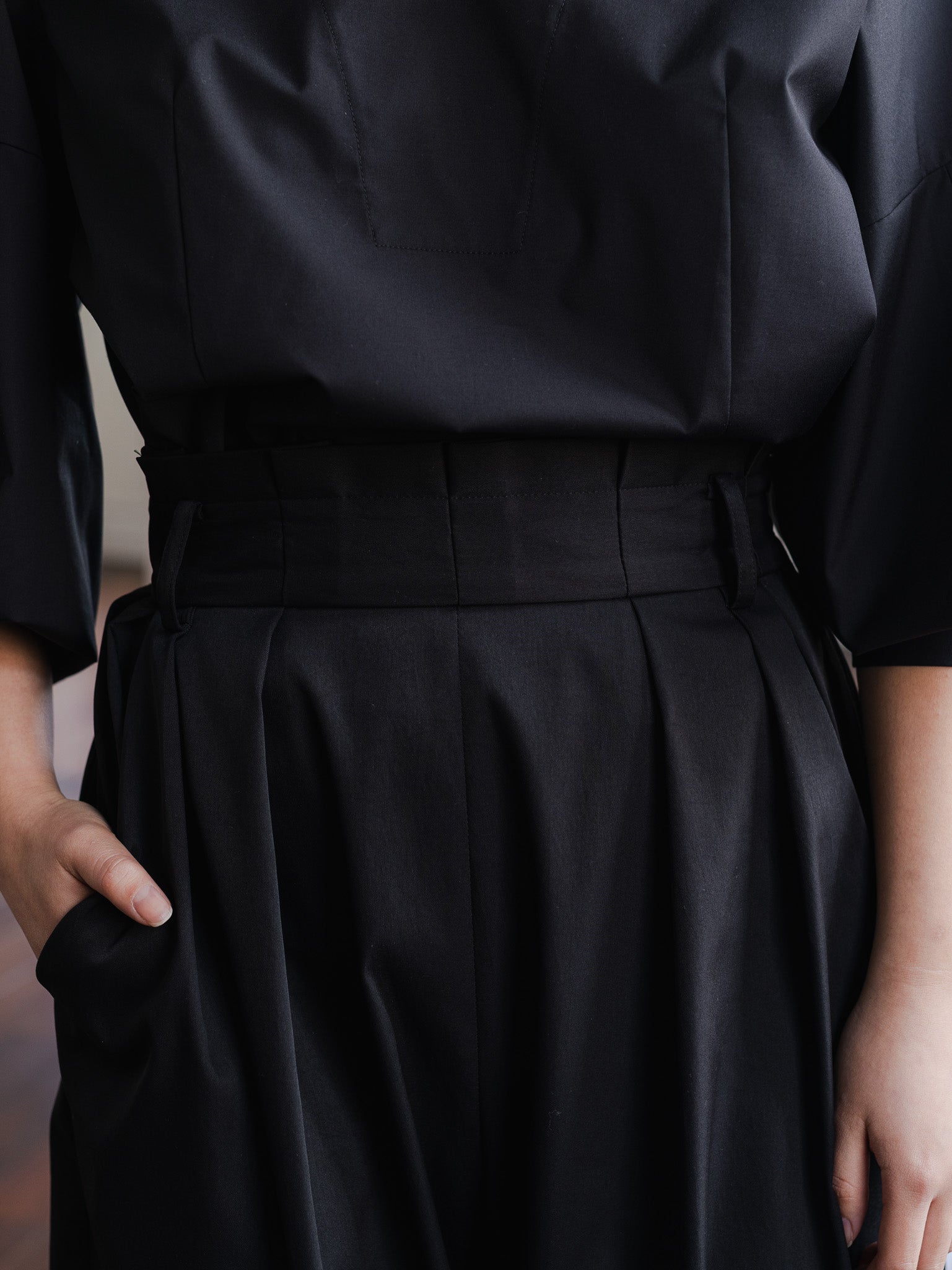 【PRE ORDER】RAIN CHINO PANTS/Black