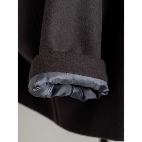 STAND HALF COAT / Gray