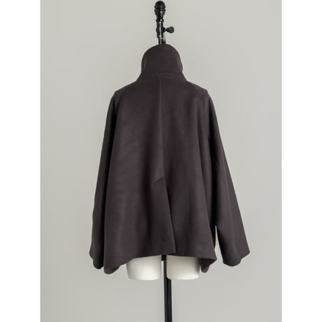 STAND HALF COAT / Gray