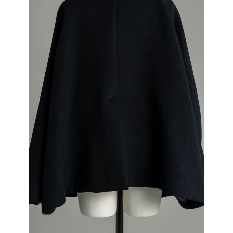 STAND HALF COAT/Black