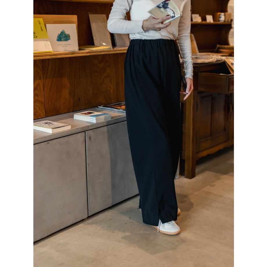 EASY WARM PANTS/Black 