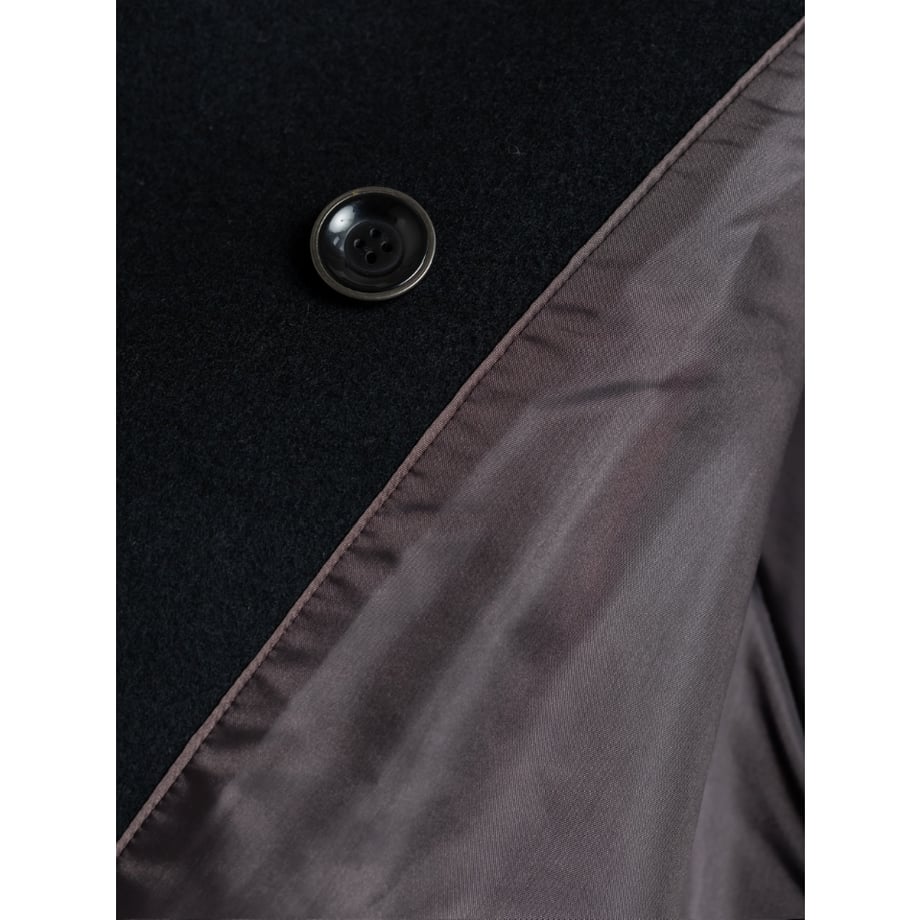 STAND HALF COAT/Black