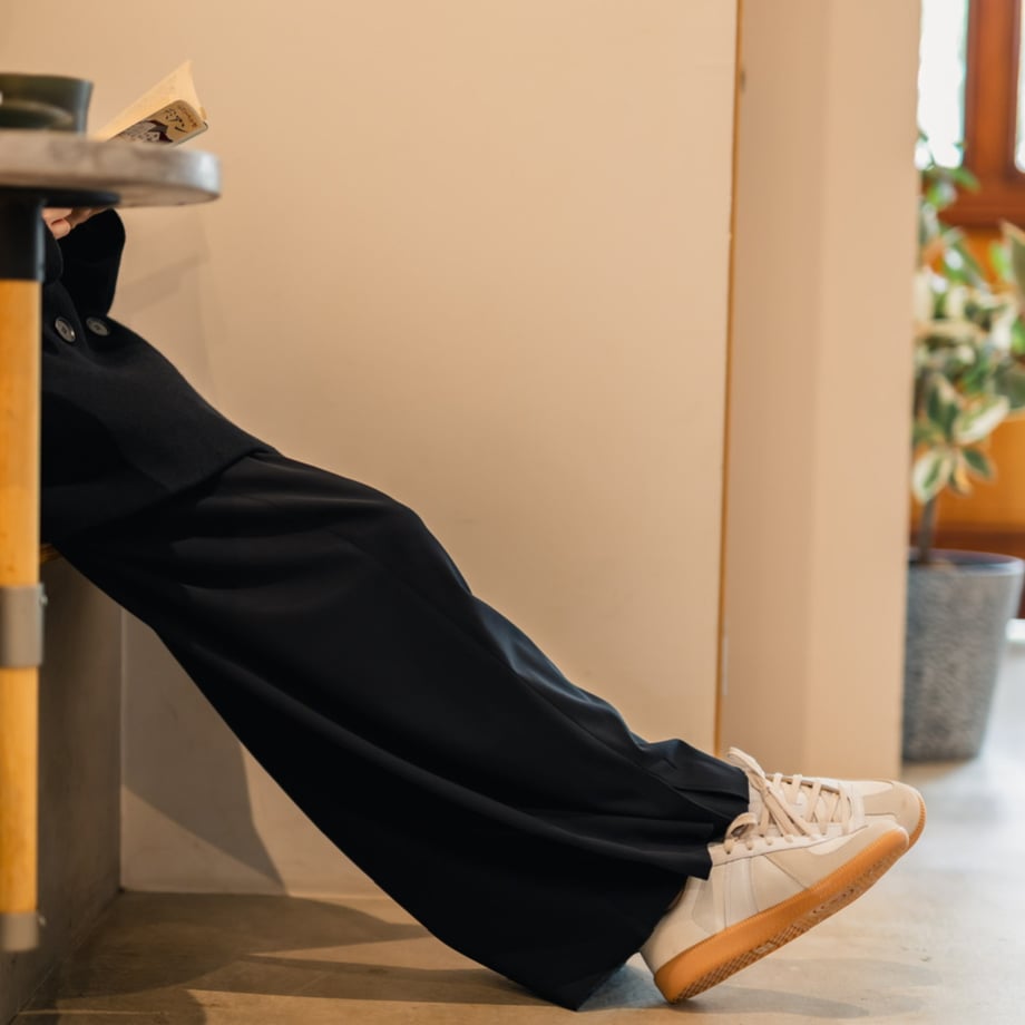 EASY WARM PANTS/Black 