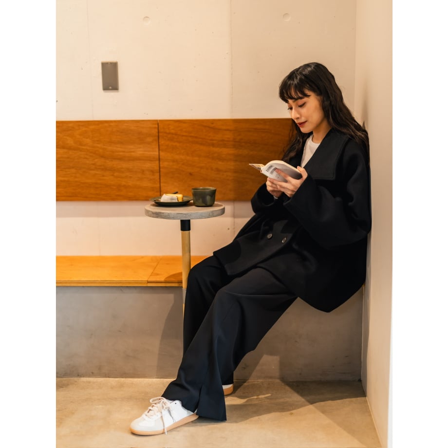 EASY WARM PANTS/Black 