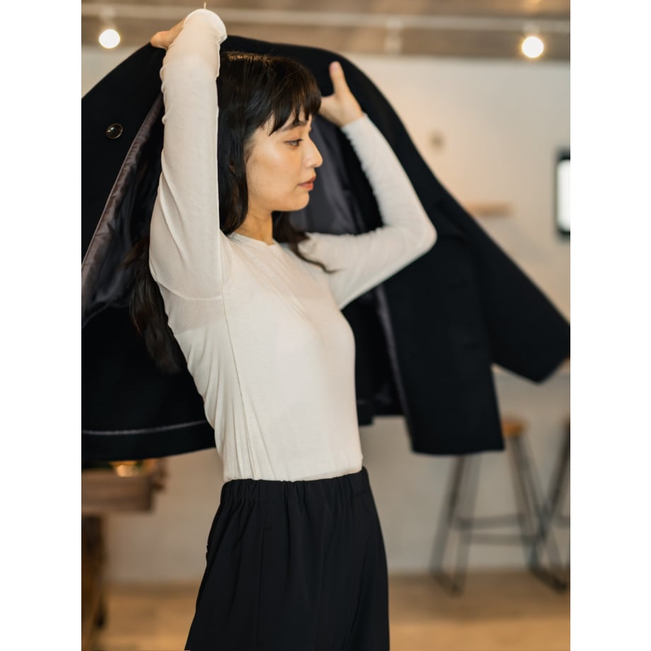 EASY WARM PANTS/Black 