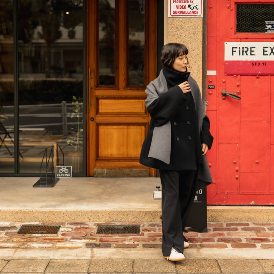 EASY WARM PANTS/Black 