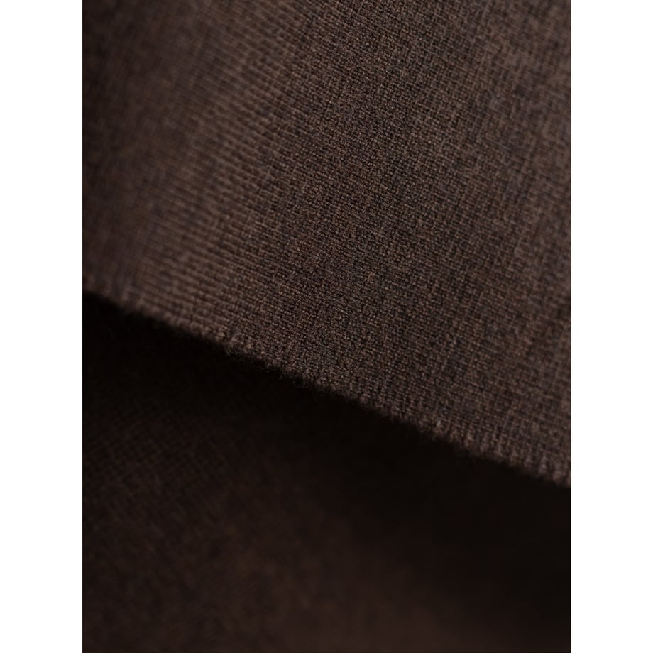 KNIT WIDE STOLE/Brown