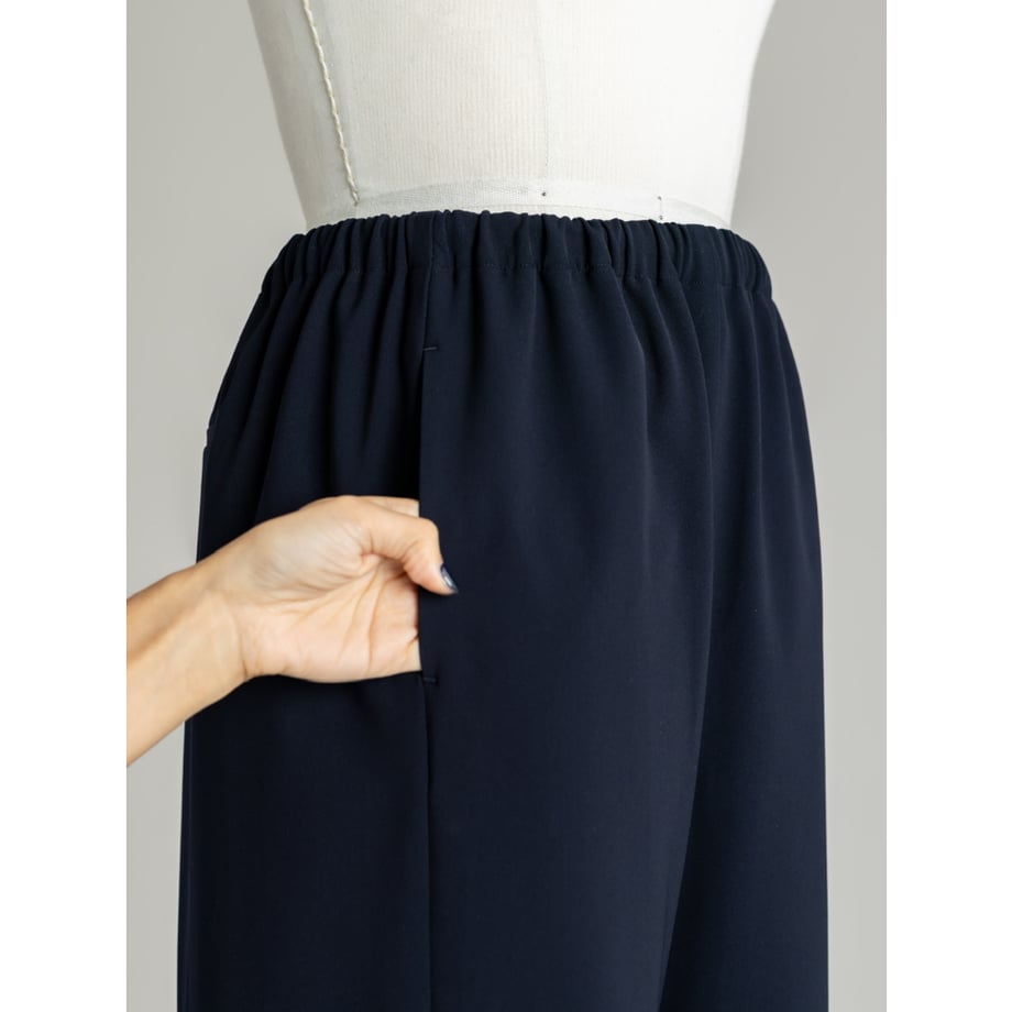 EASY WARM PANTS/Navy