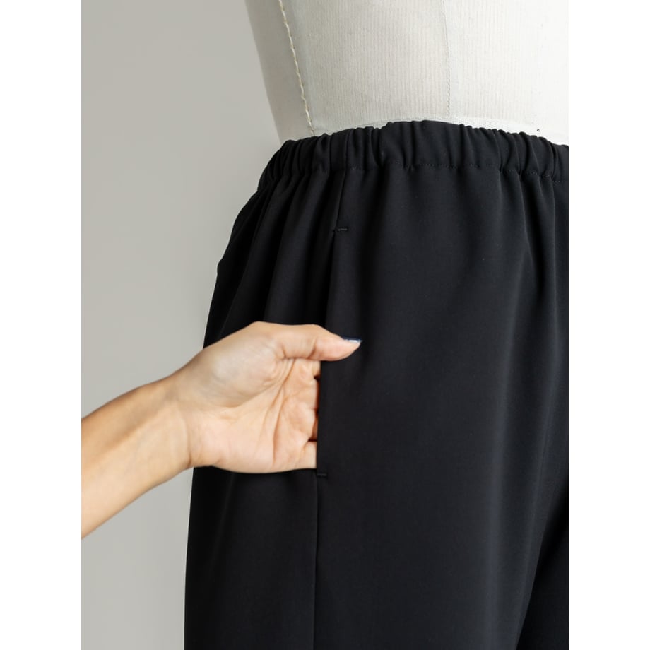 EASY WARM PANTS/Black 