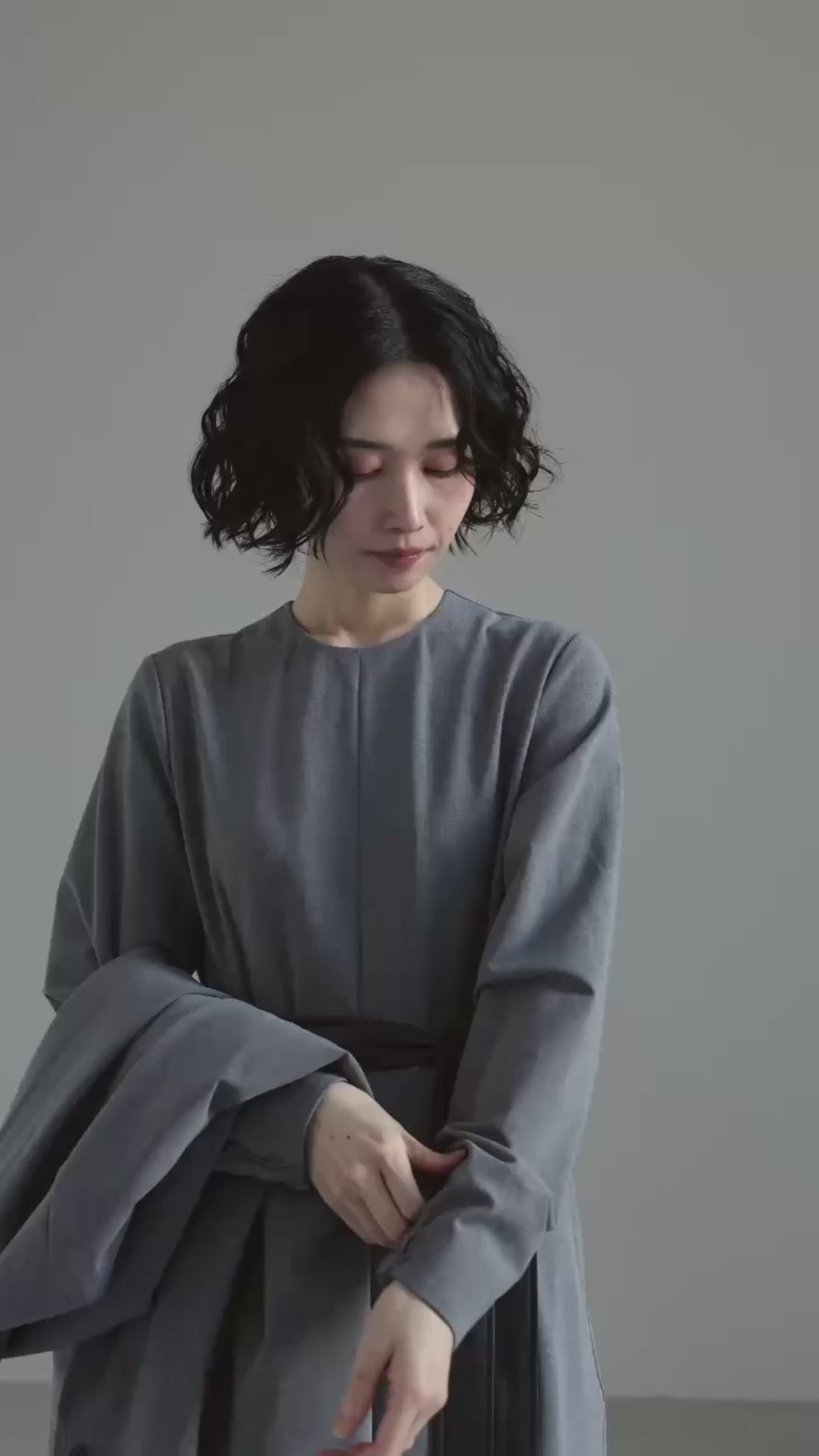 【PRE ORDER】TONE DRESS - GRAY