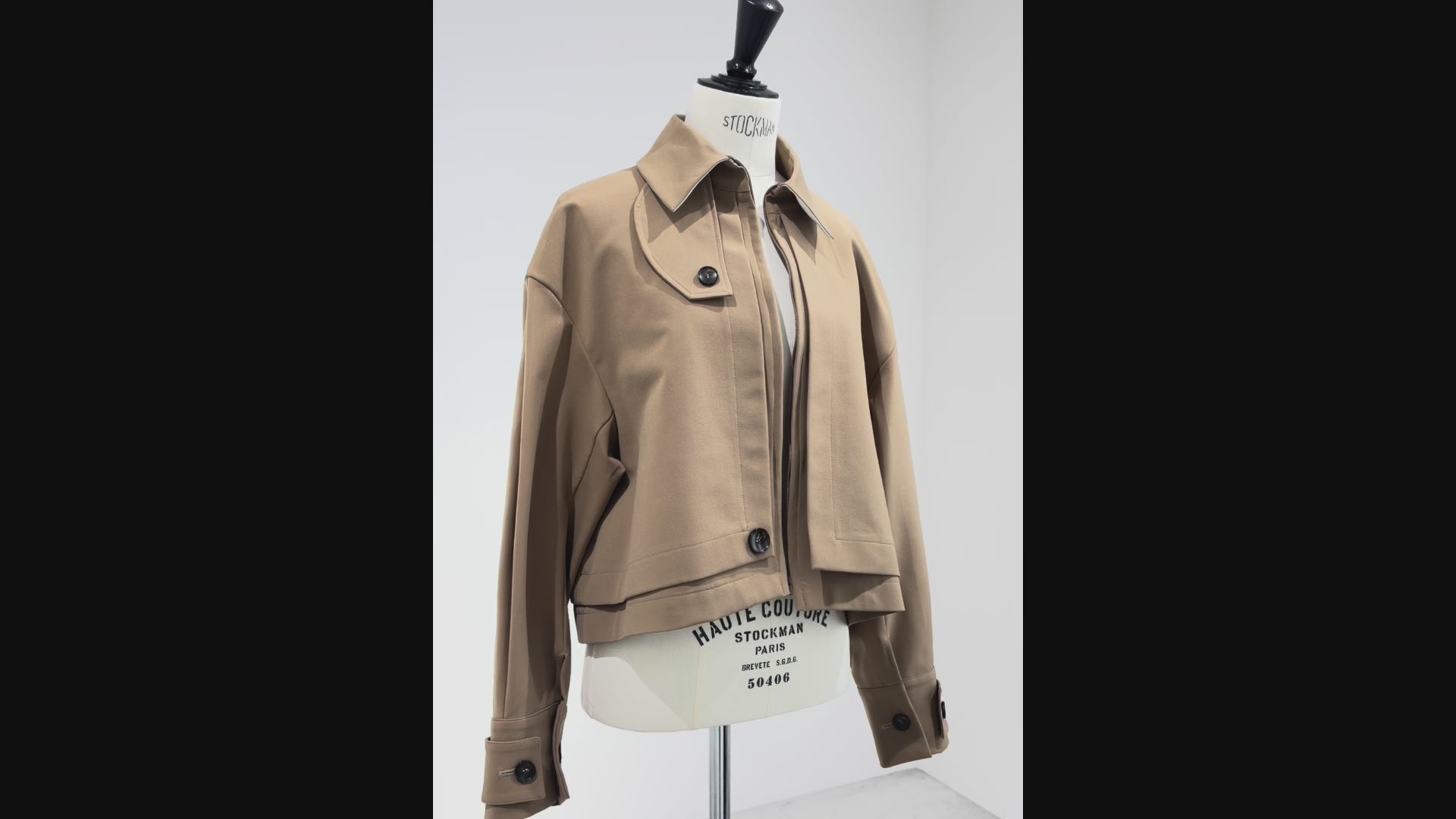 【PRE ORDER】JERSEY LIKE COAT/Camel