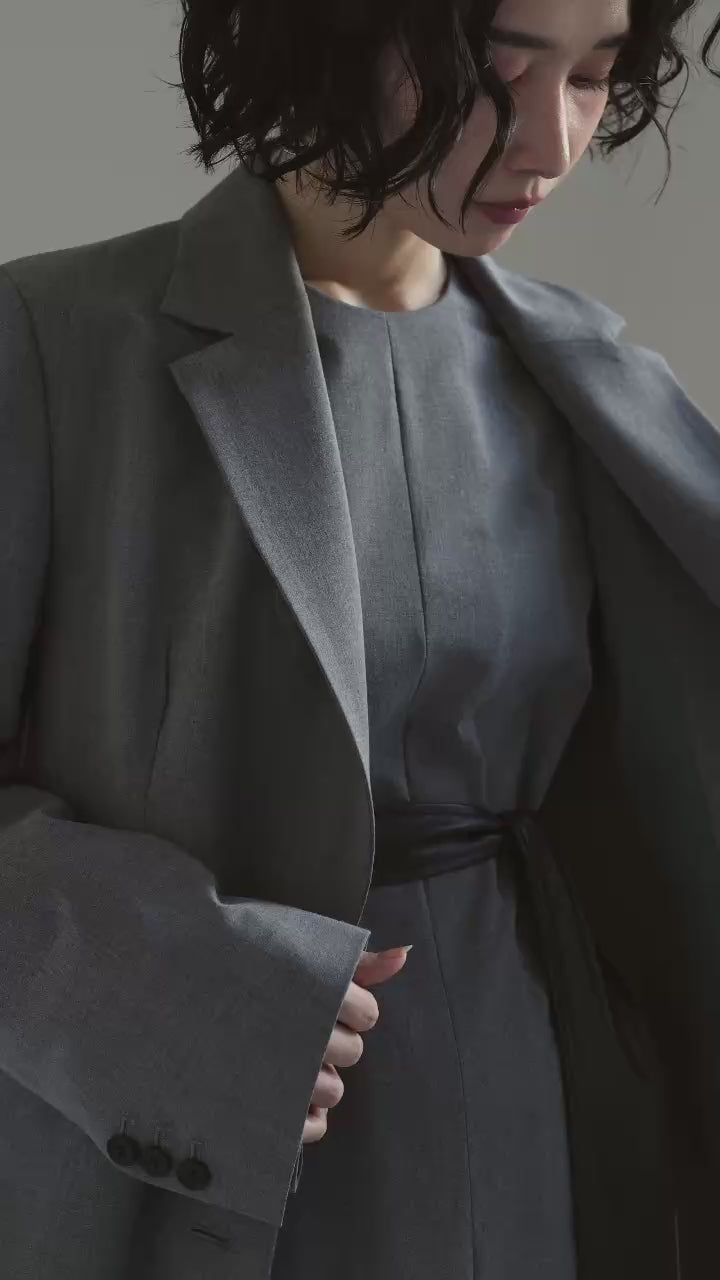 【PRE ORDER】OUTLINE JACKET - GRAY