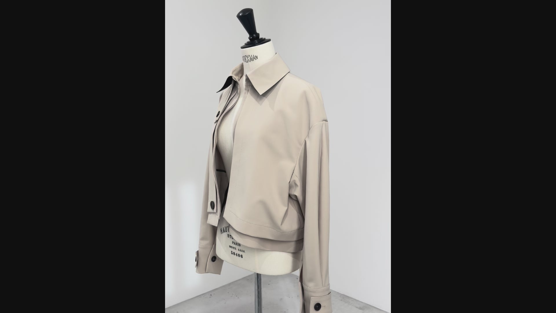 【PRE ORDER】JERSEY LIKE COAT/Beige